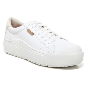 NWT Dr. Scholl’s Time Off Lace Up Sneakers (White, size 7.5)